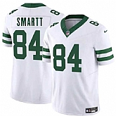 Men & Women & Youth New York Jets #84 Stone Smartt White 2025 F.U.S.E. Vapor Untouchable Limited Stitched Jersey,baseball caps,new era cap wholesale,wholesale hats